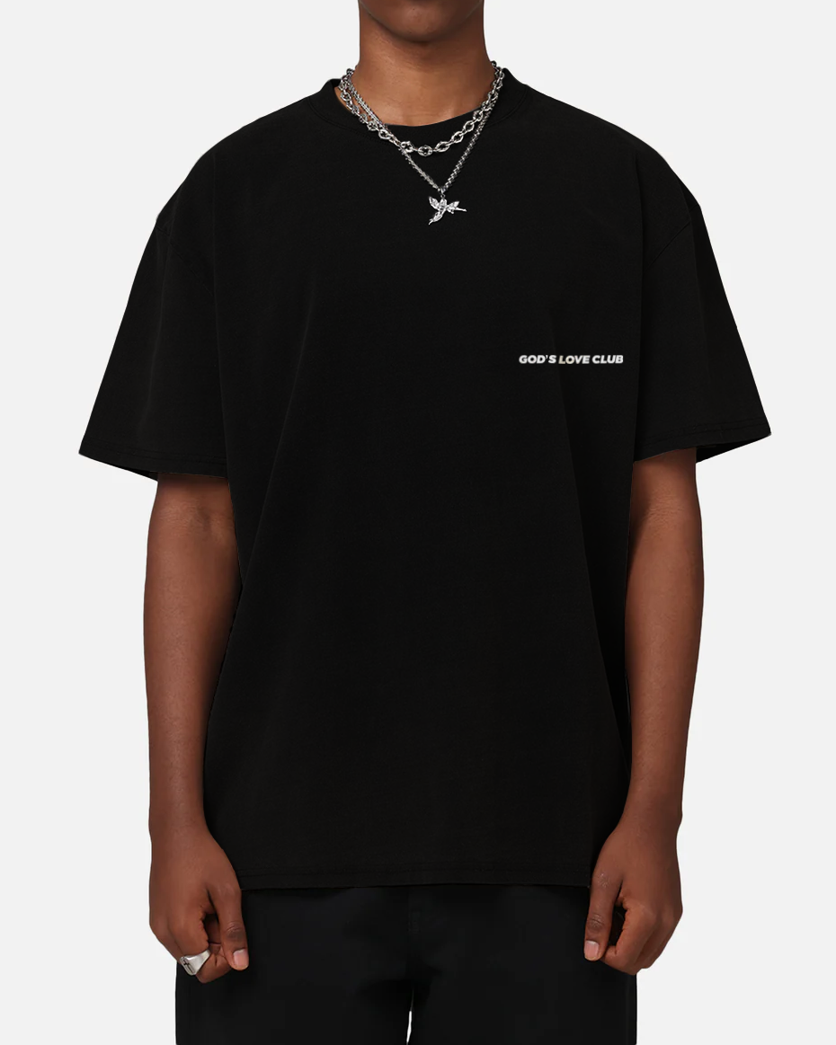 MADE IN HIS LOVE TEE - BLACK
