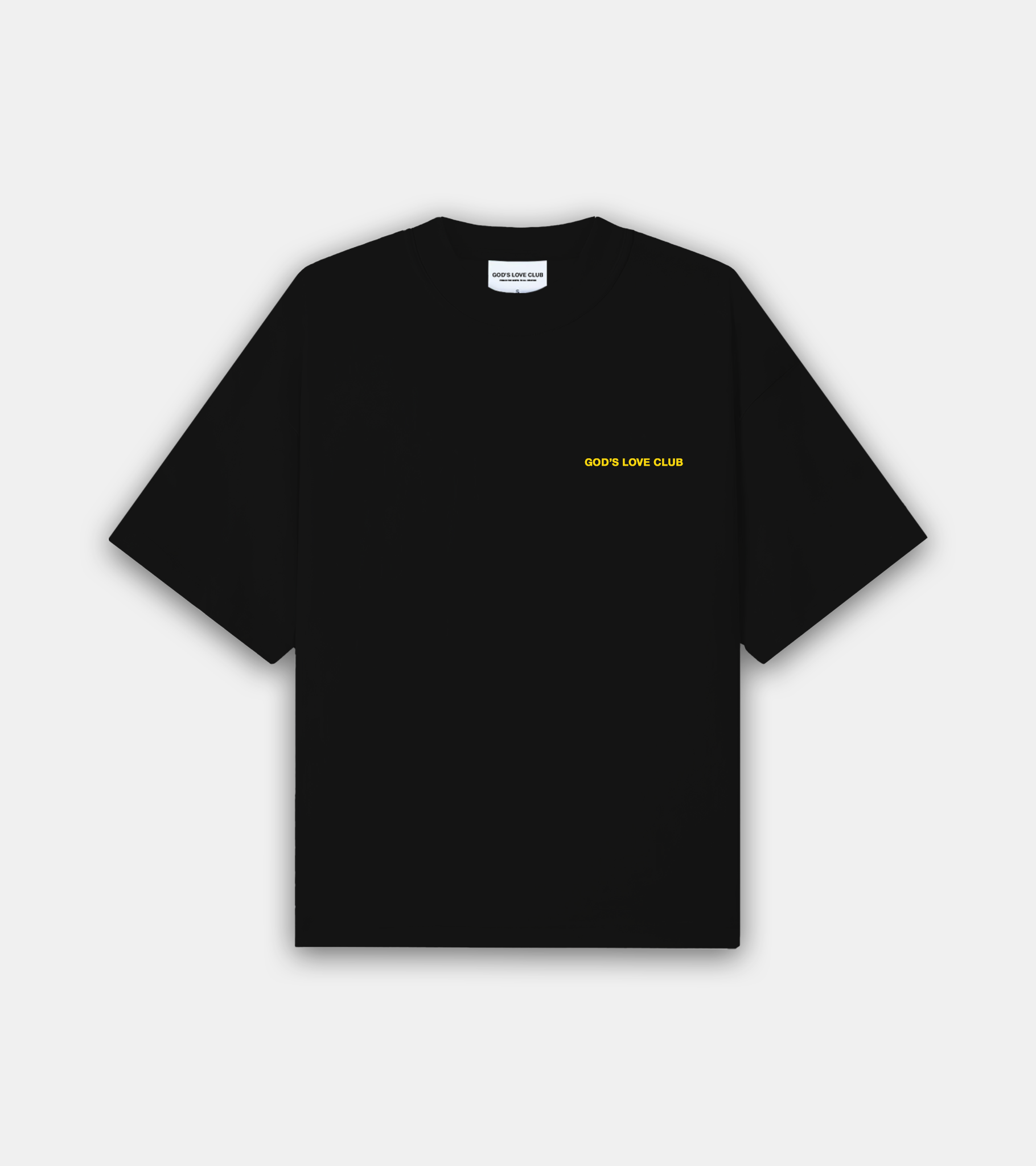 GREATEST LOVE TEE YELLOW - BLACK