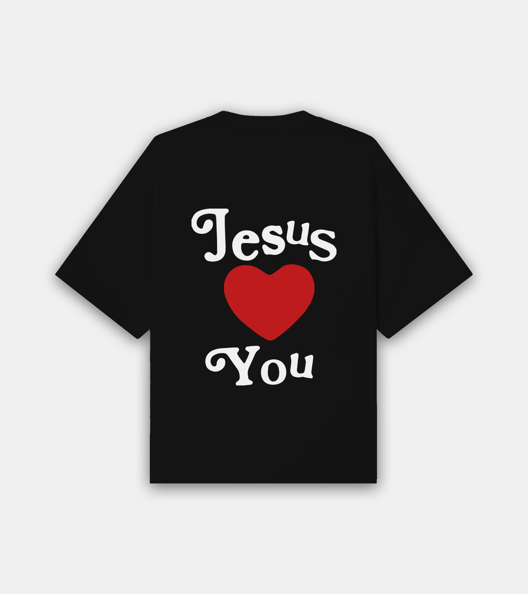JESUS LOVES YOU TEE - BLACK