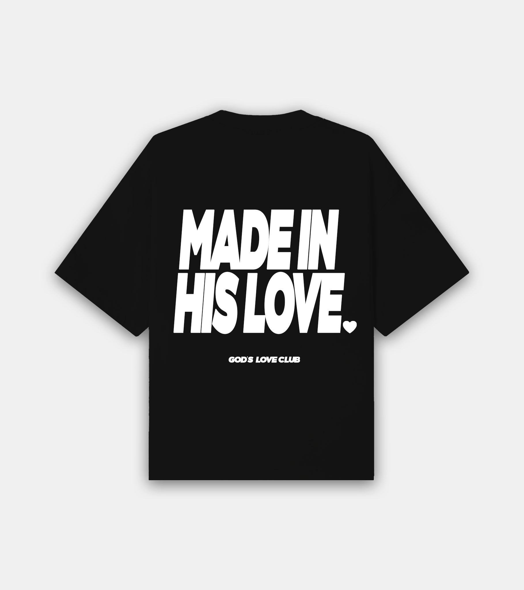 Made In His Love Tee - Black