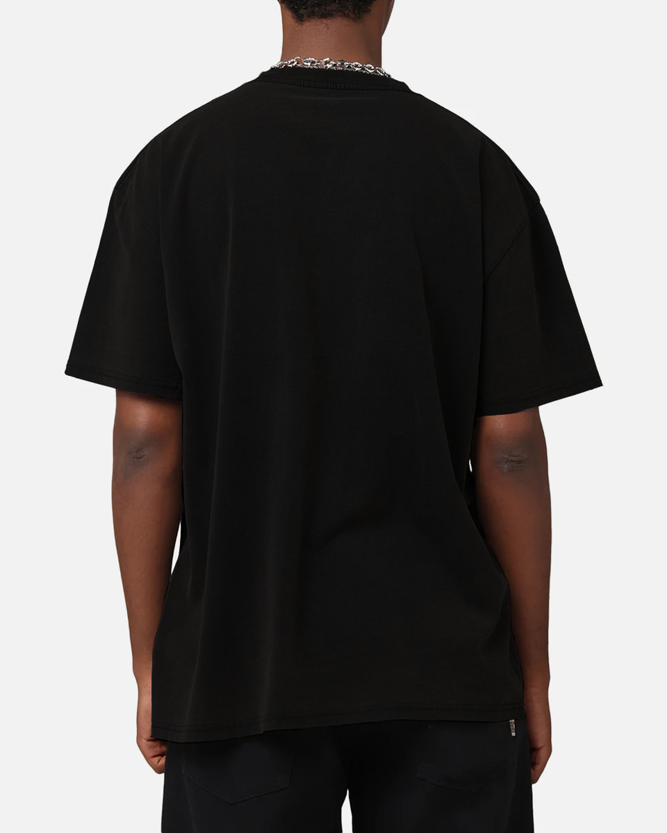 JESUS SAVES TEE - BLACK