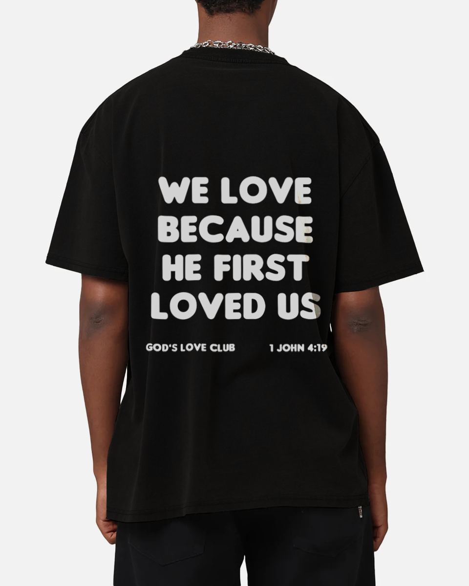 FIRST LOVE TEE - BLACK