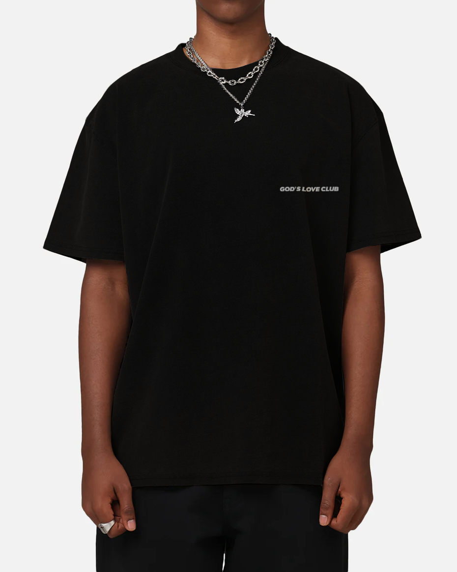 LOVE CLUB TEE - BLACK