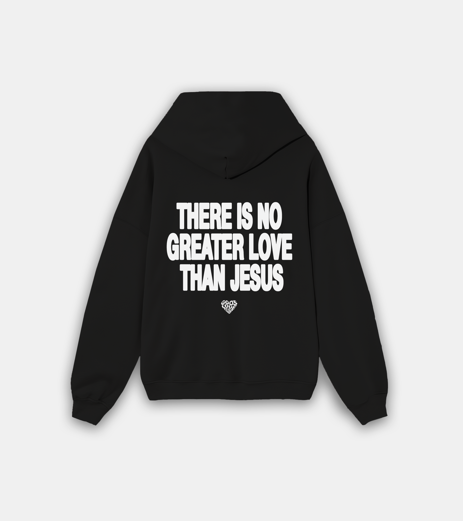 GREATEST LOVE HOODIE - BLACK