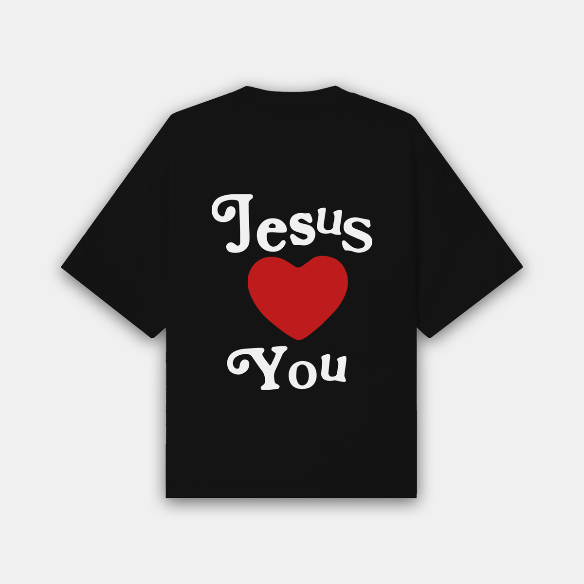 KVI BABA Tシャツ サイズ1 JESUS LOVES YOU JESUS LOVES YOU TEE - BLACK
