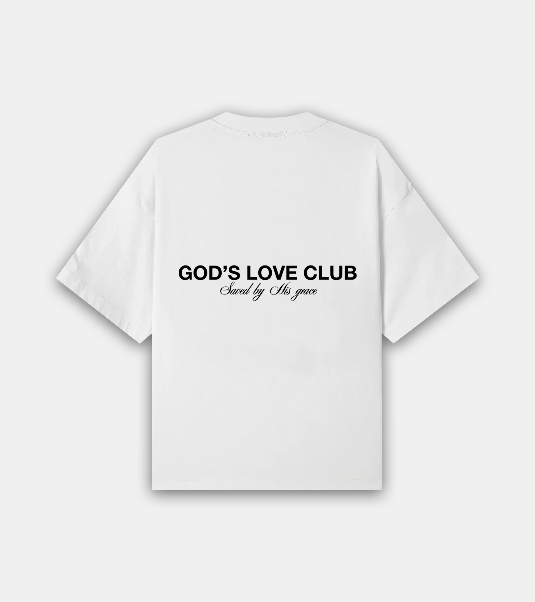 SAVED BY HIS GRACE TEE - WHITE