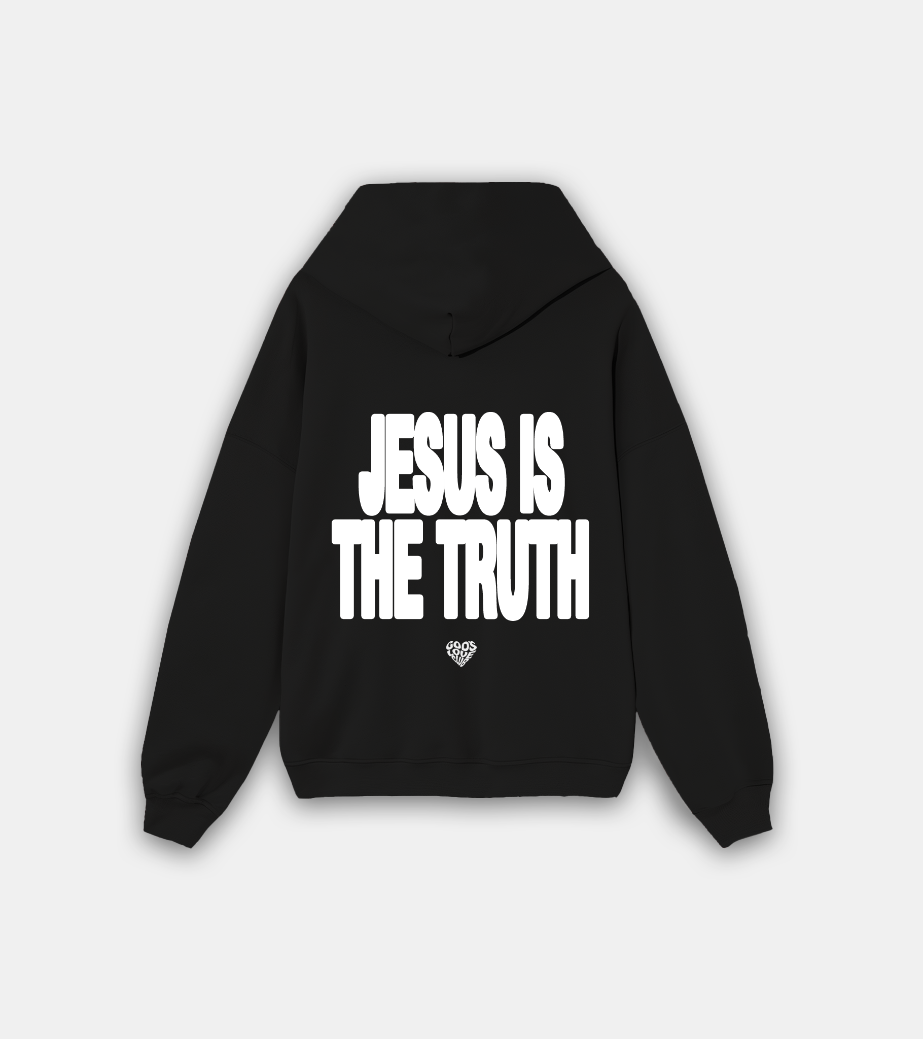 TRUTH HOODIE - BLACK
