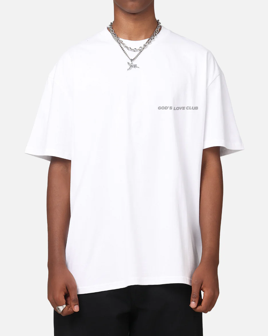 LOVE CLUB TEE - WHITE